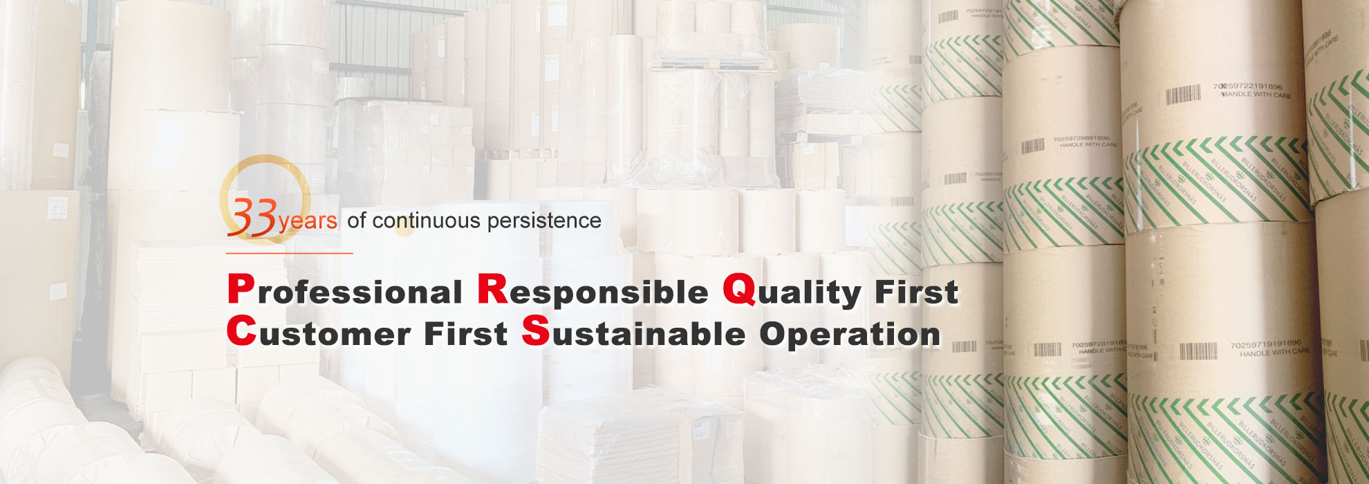 In the spirit of professionalism, responsibility, quality first, service and sustainable operation.